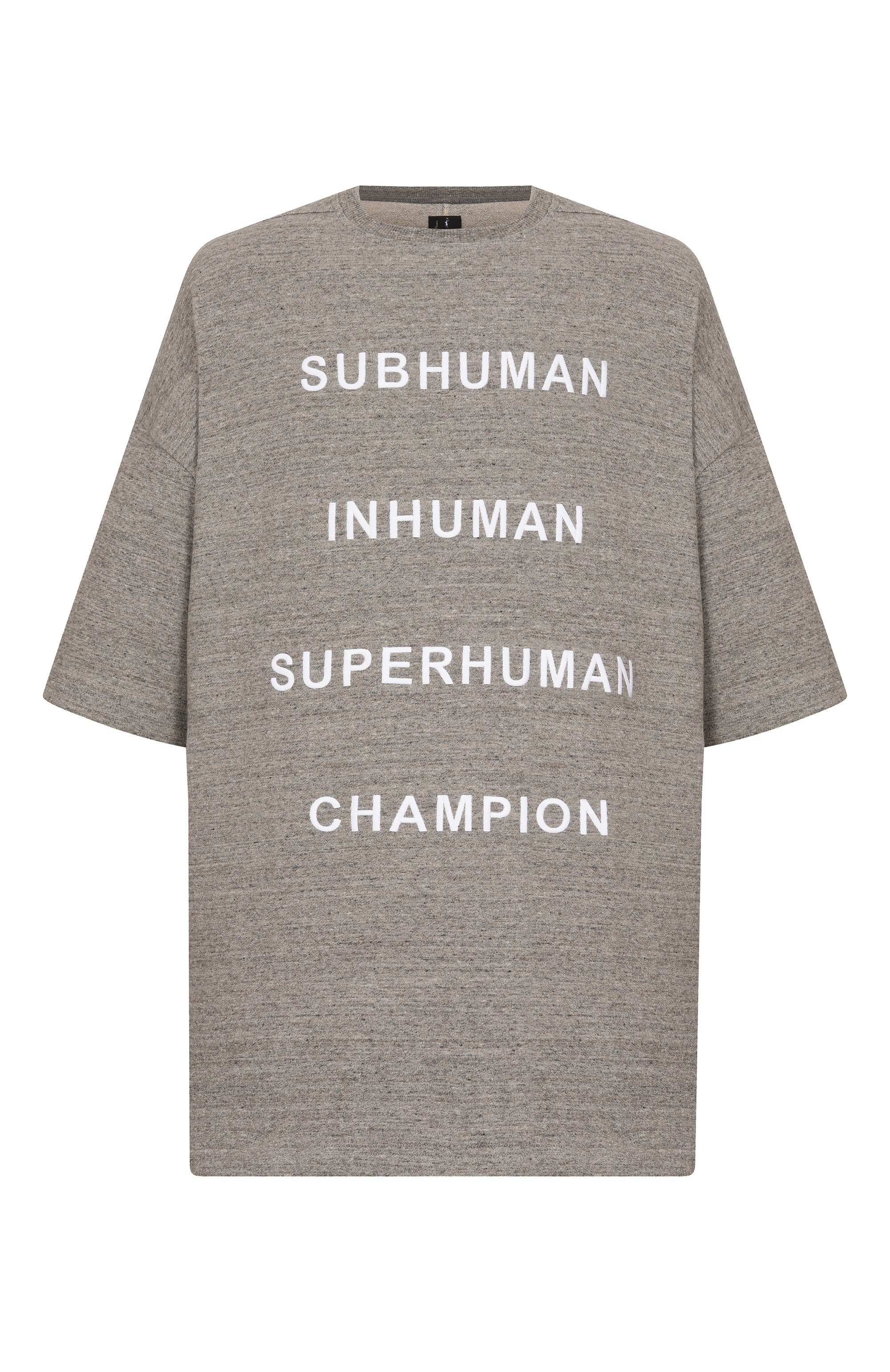 Хлопковая футболка rick owens x champion RICK OWENS, арт. CM01E1674/CHMJ, фото 1