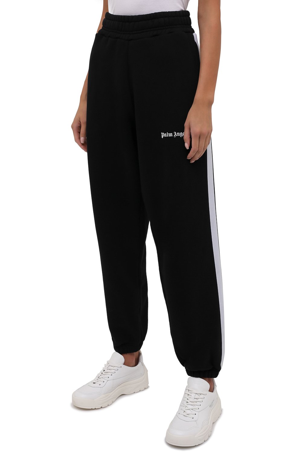 Хлопковые джоггеры PALM ANGELS, арт. PWCH006F21FLE0011001, фото 3