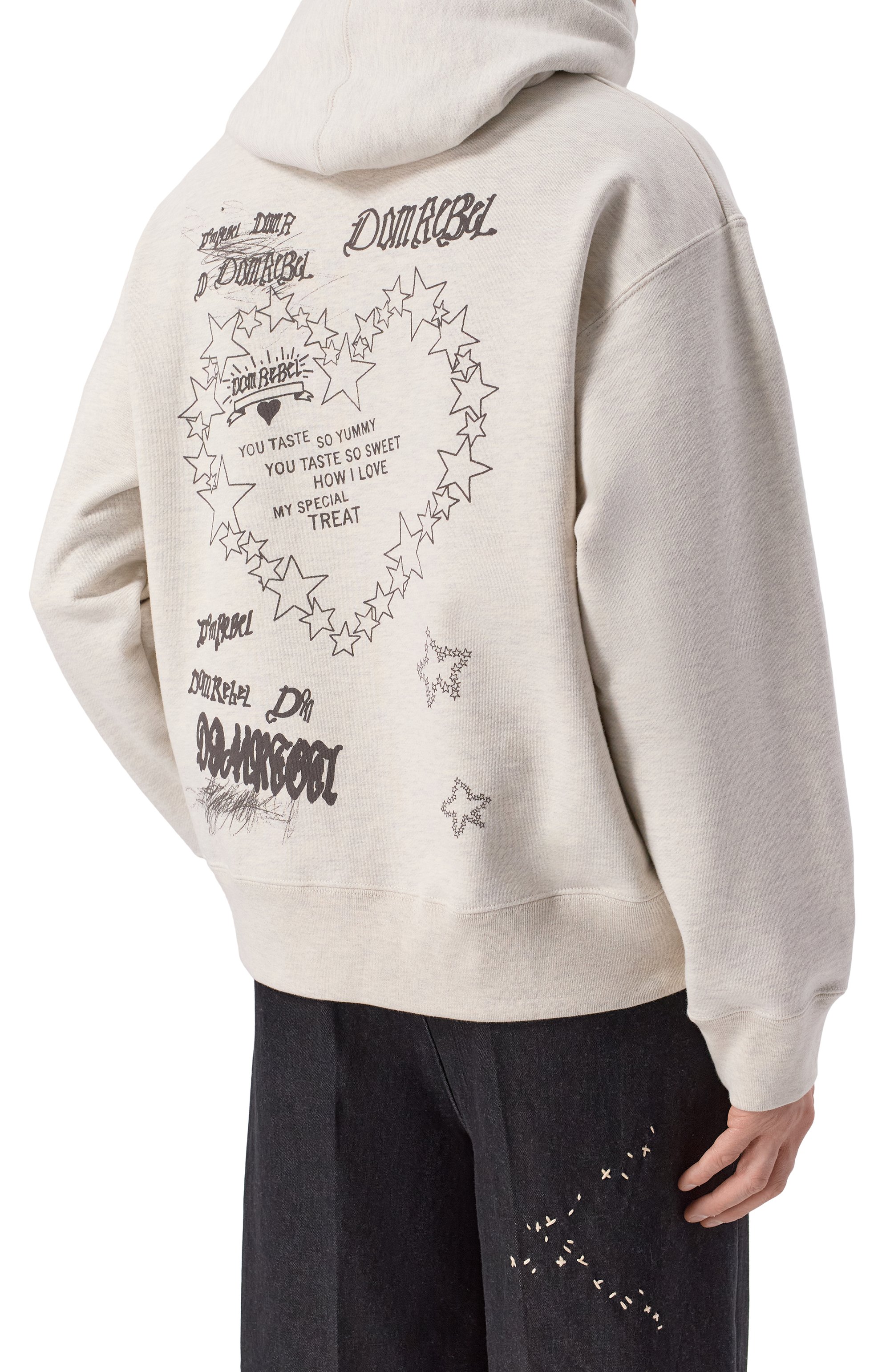Хлопковое худи DOMREBEL, арт. M TREATS/PULL0VER H00DIE, фото 4