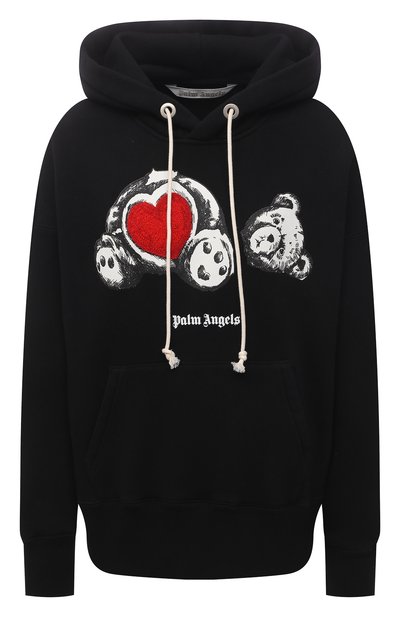 Хлопковое худи PALM ANGELS, арт. PWBB023S21FLE0031001, фото 1