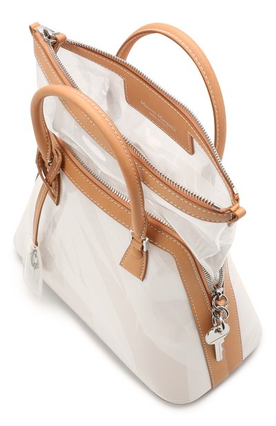 Сумка 5ac mini MAISON MARGIELA прозрачного цвета по цене 163000 руб., арт. S56WG0082/PS721, фото 4 Сумка 5ac mini MAISON MARGIELA, арт. S56WG0082/PS721, фото 4