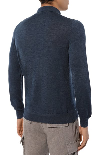 Поло из шерсти и шелка GRAN SASSO, арт. 57137/13190, фото 4