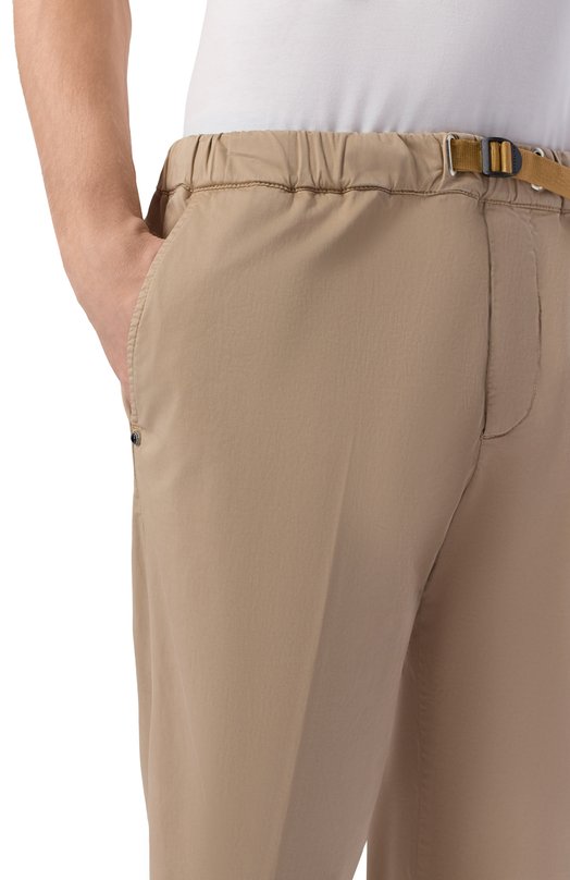 Хлопковые брюки White Sand 26SU66/182 Бежевый  26SU66/182 Фото 5