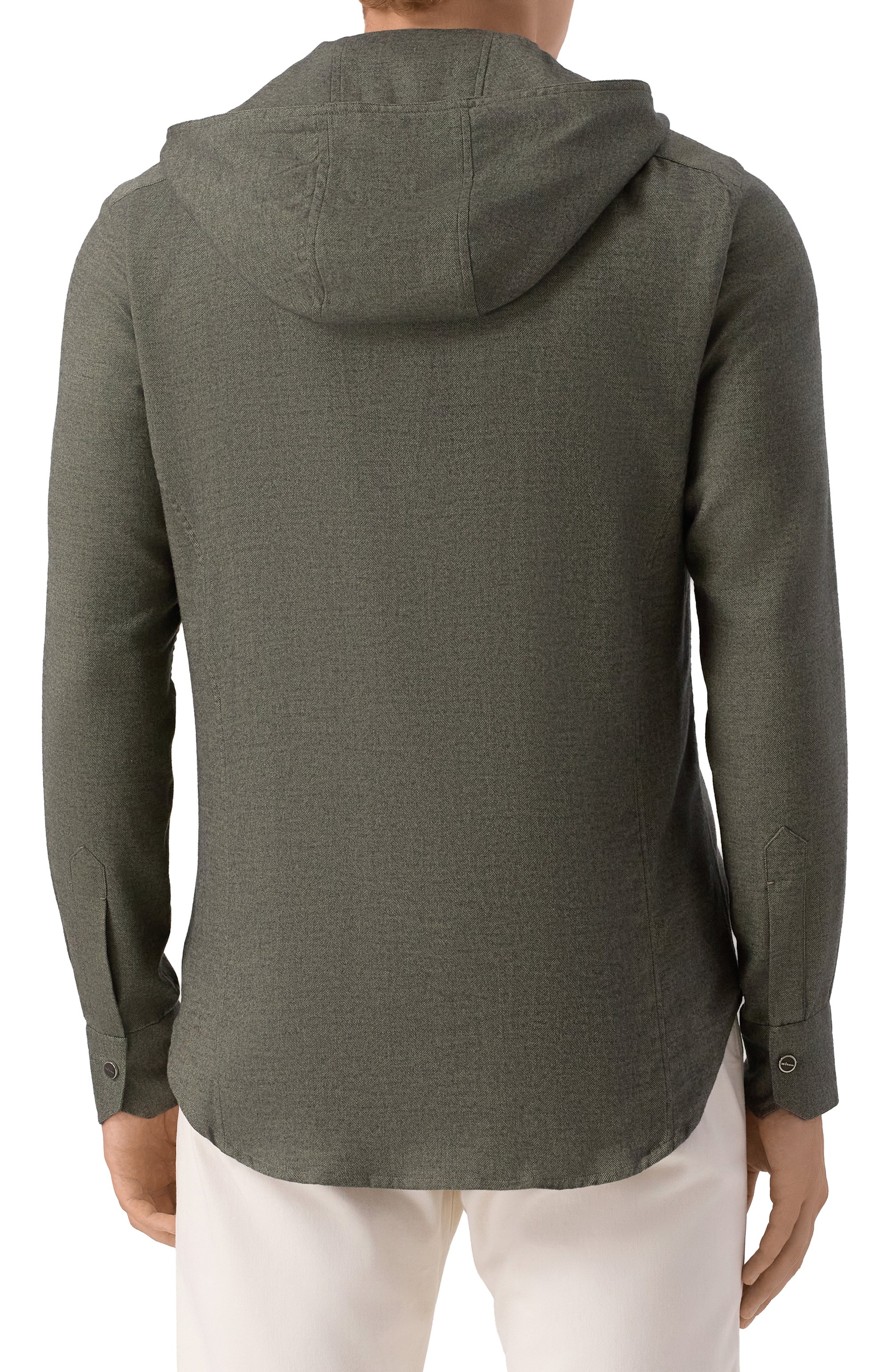 Рубашка из хлопка и лиоцелла KITON, арт. UMCMARH0944007, фото 4