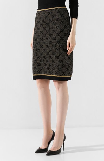 Шерстяная юбка GUCCI, арт. 579788/XKARJ, фото 3