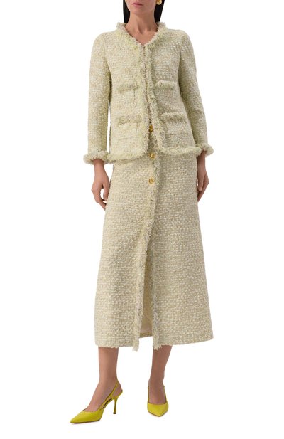 Кожаные туфли ascent 85 GIANVITO ROSSI салатового цвета по цене 99500 руб., арт. G95335.85LAC.NAPS0RR, фото 2 Кожаные туфли ascent 85 GIANVITO ROSSI, арт. G95335.85LAC.NAPS0RR, фото 2