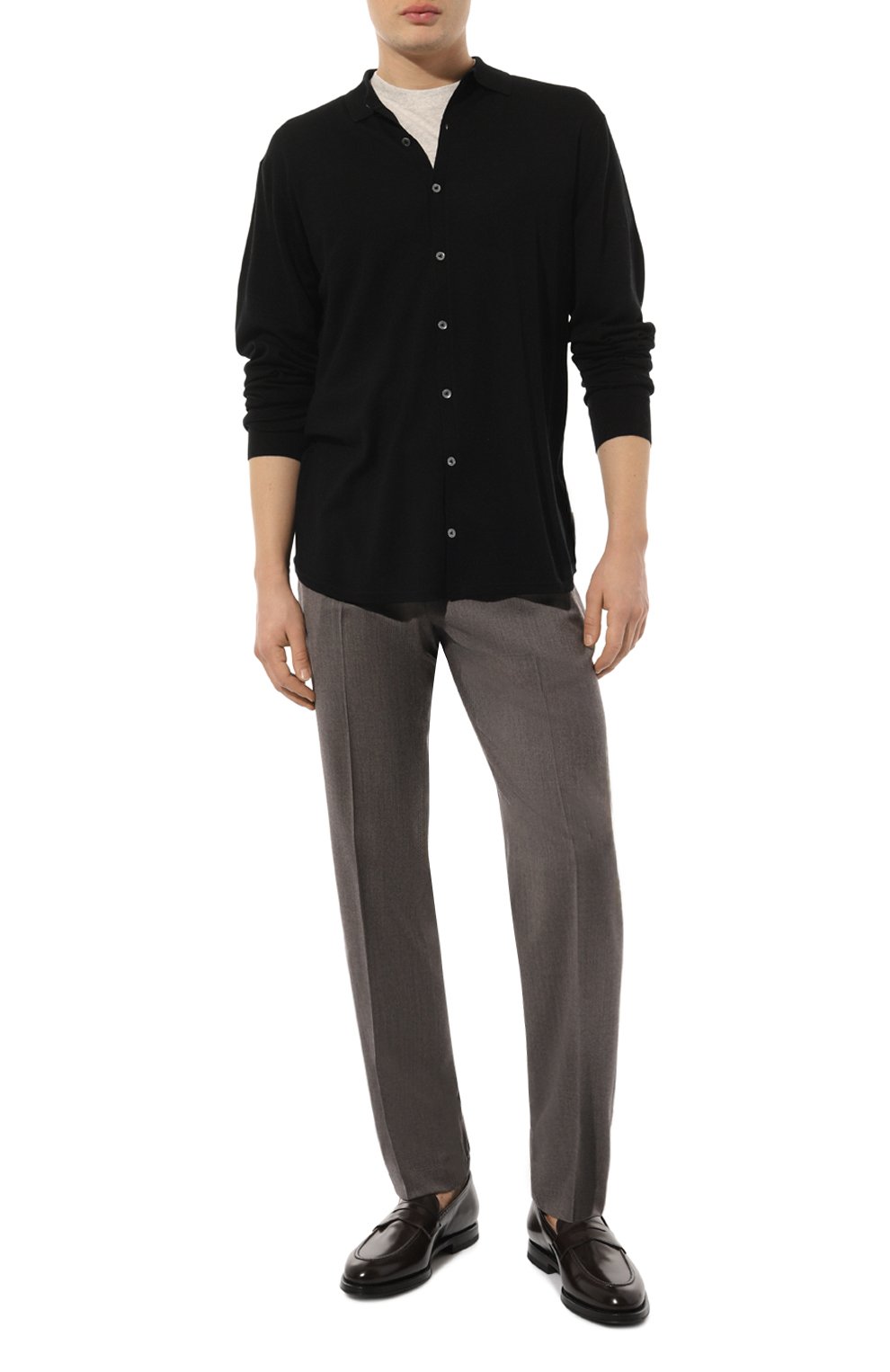 Шерстяные брюки STEFANO RICCI, арт. M1T3300103/W0011P, фото 2