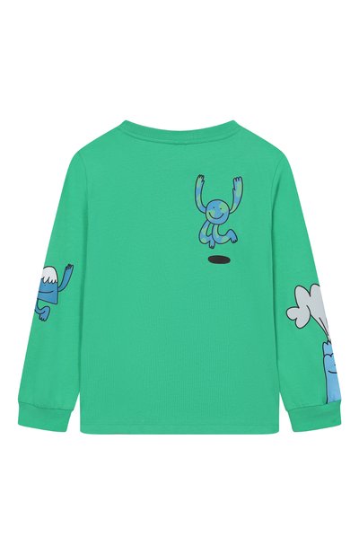 Хлопковый лонгслив STELLA MCCARTNEY, арт. TX8P80, фото 2