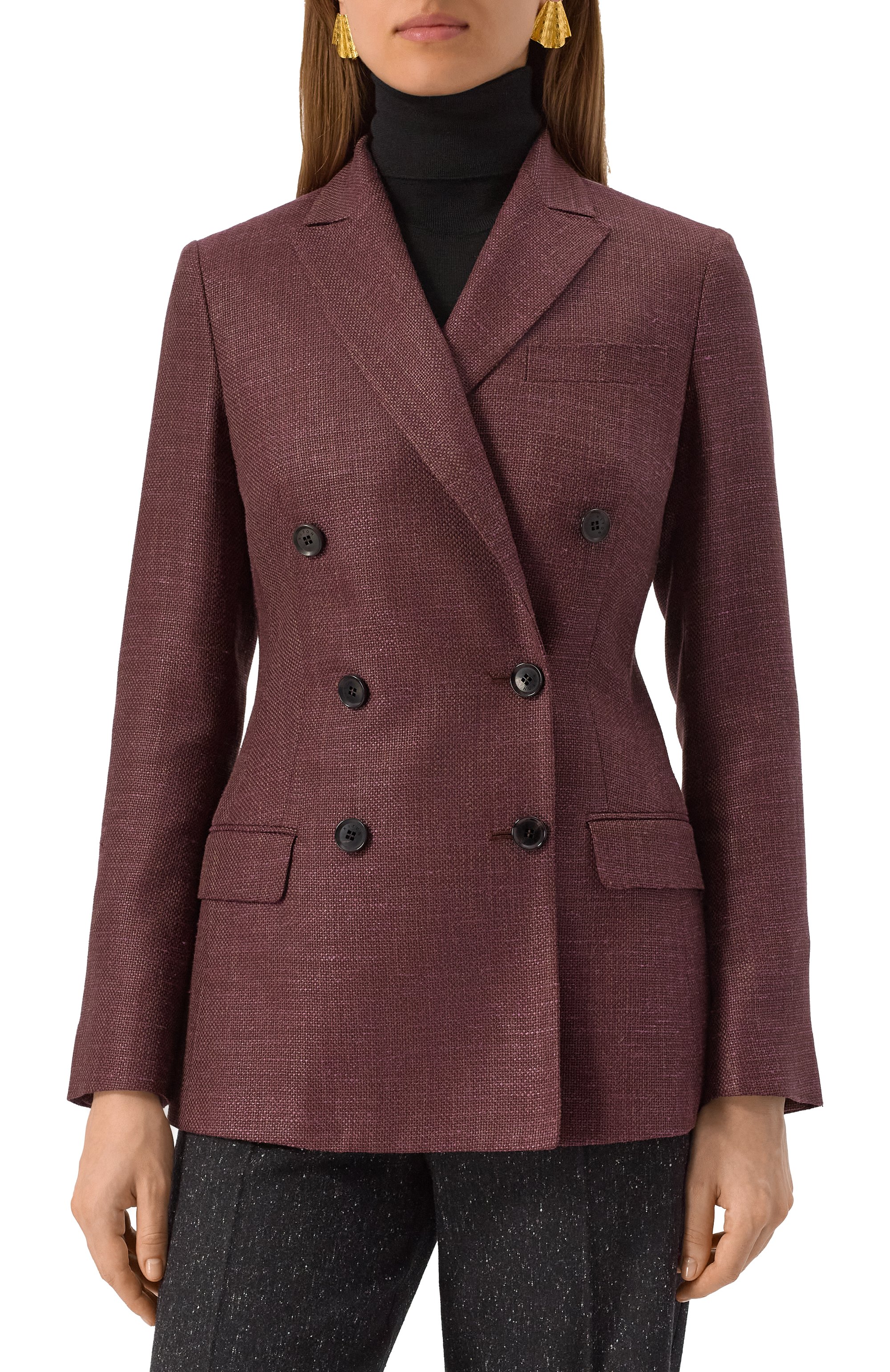 Жакет из шерсти и шелка KITON, арт. D46523K0918E02, фото 3