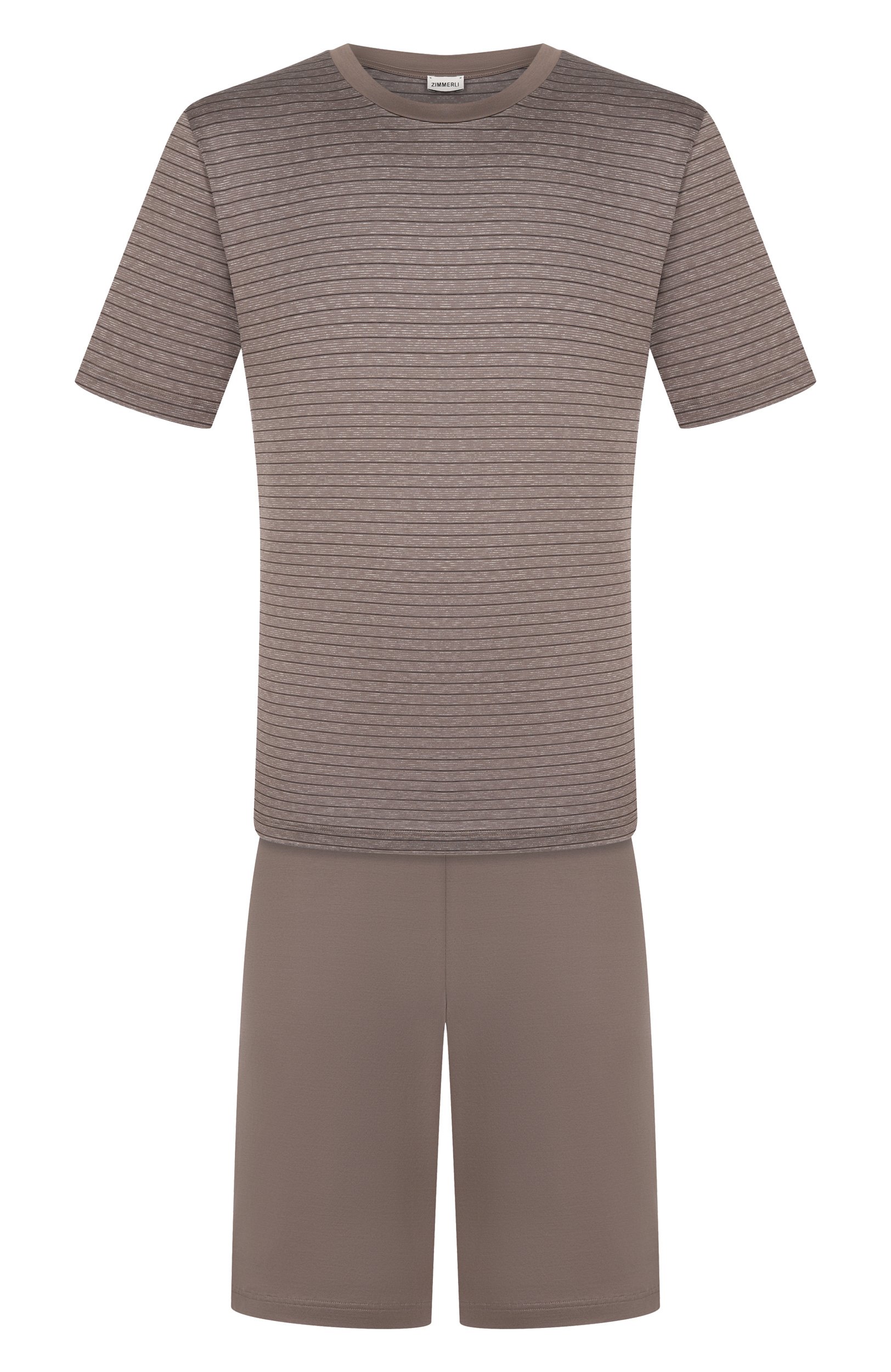 Пижама из хлопка и шелка ZIMMERLI, арт. 3446-41106, фото 1