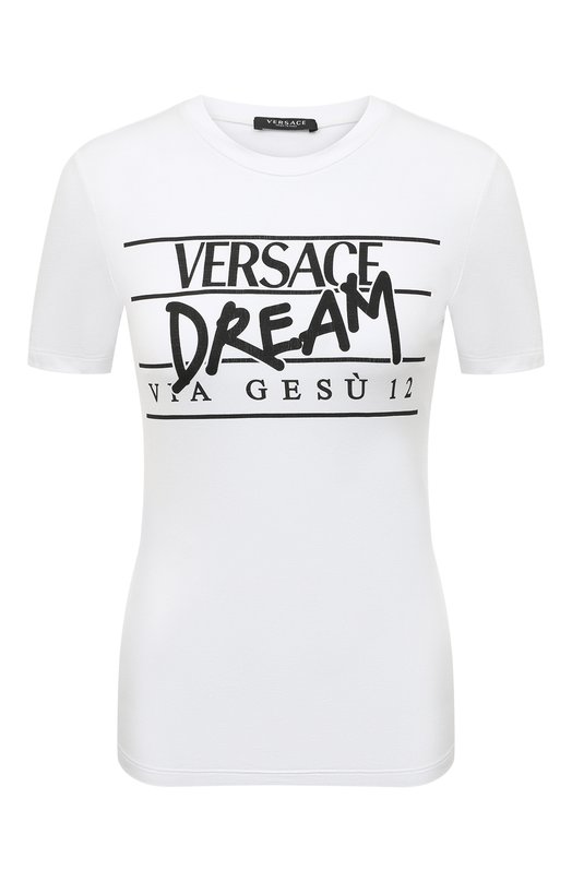 фото Футболка из вискозы versace