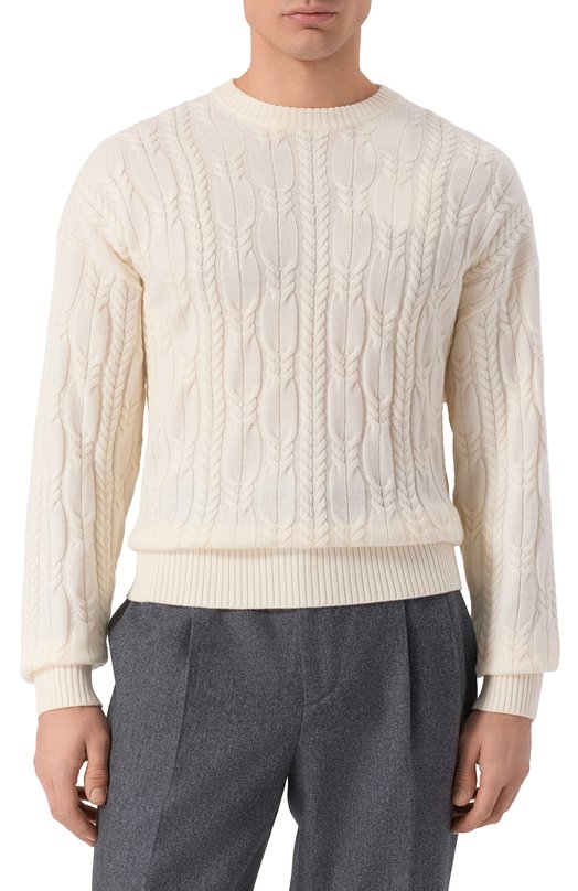 Шерстяной джемпер Bogner 88321225 Белый  88321225 Фото 3