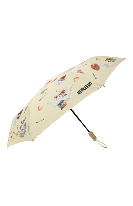 Складной зонт Moschino 8953-0PENCL0SEI Кремовый  8953-0PENCL0SEI Фото 2