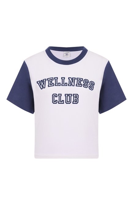 Женская хлопковая футболка SPORTY AND RICH, арт. T0044508010WH01
