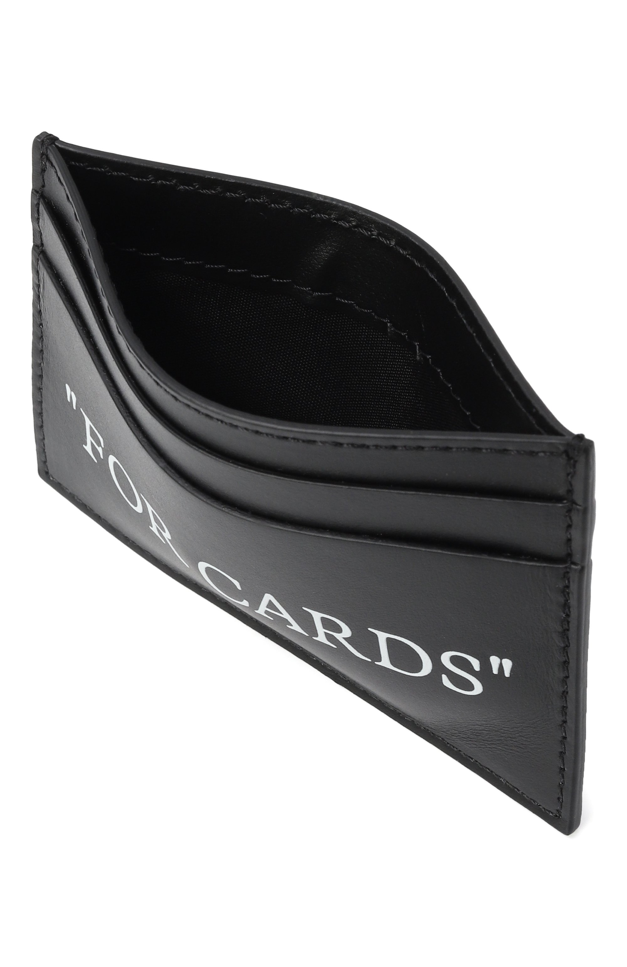 Кожаный футляр для кредитных карт OFF-WHITE, арт. 0MND067C99LEA001, фото 5