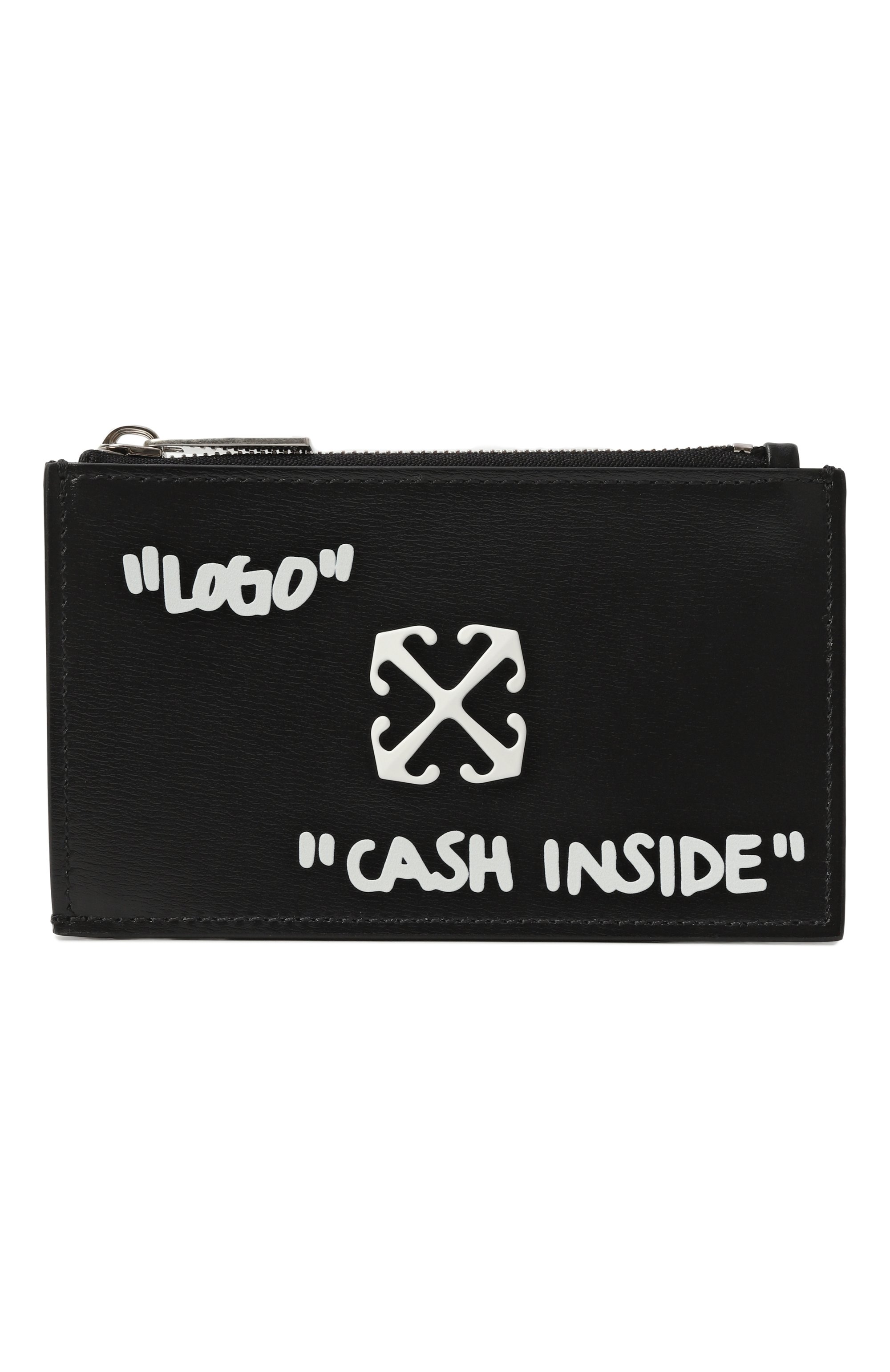 Кожаный футляр для кредитных карт OFF-WHITE, арт. 0WND047C99LEA001, фото 1