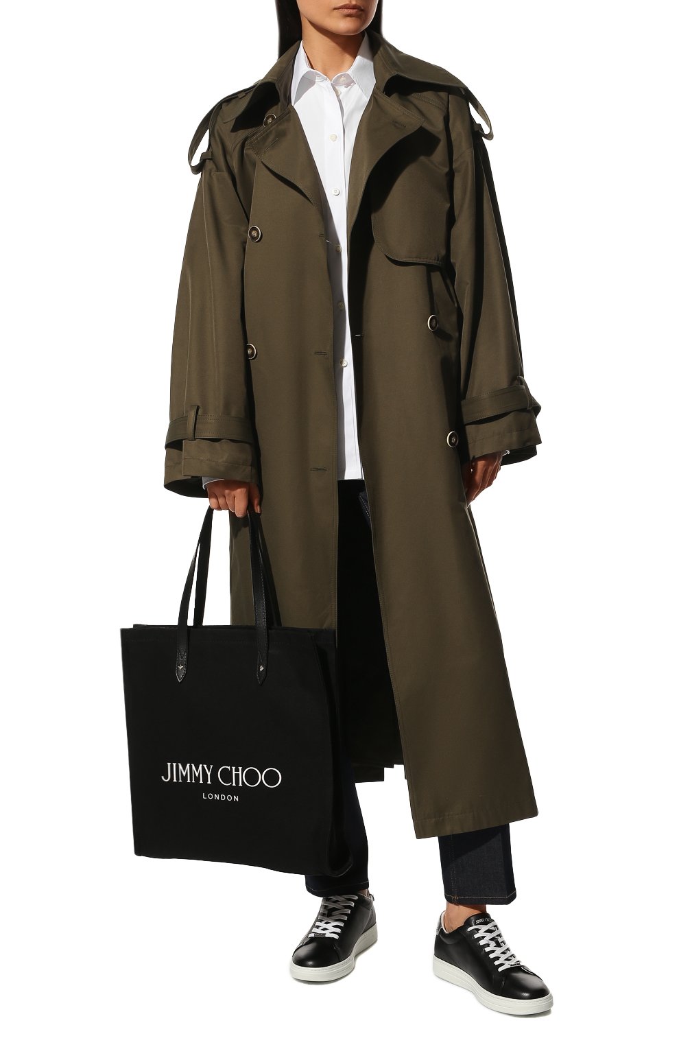 Сумка-тоут logo JIMMY CHOO, арт. LOGOTOTEFFQ, фото 7