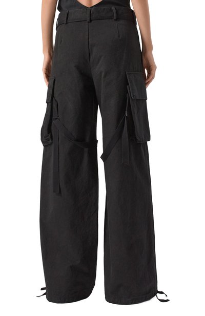 Хлопковые брюки-карго ANN DEMEULEMEESTER, арт. B0012423/FA559, фото 4