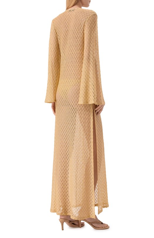 Платье из вискозы Missoni MC26SQ04/BR014R Золотой  MC26SQ04/BR014R Фото 3