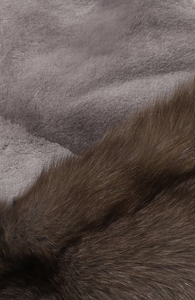 Меховая косынка из норки и соболя VICTORIA KUSENKOVA, арт. 040613456032, фото 4