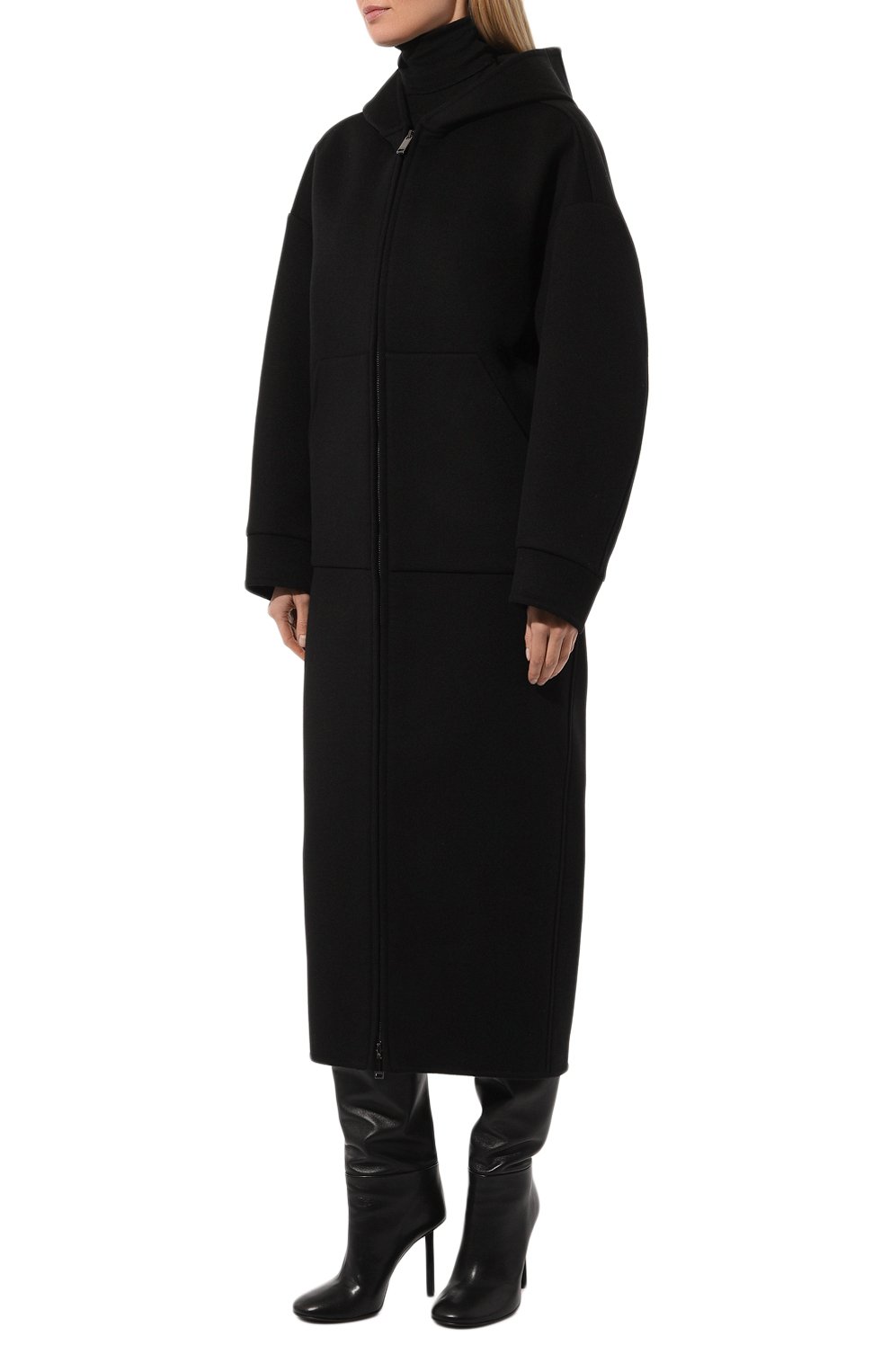 Пальто из шерсти и кашемира VALENTINO, арт. 5B0CK0A06JA, фото 3