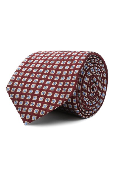Мужской шелковый галстук CANALI, арт. 18/HJ02803