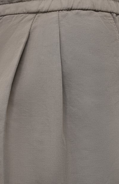 Шорты изо льна и хлопка BRUNELLO CUCINELLI, арт. M291DV0340, фото 5