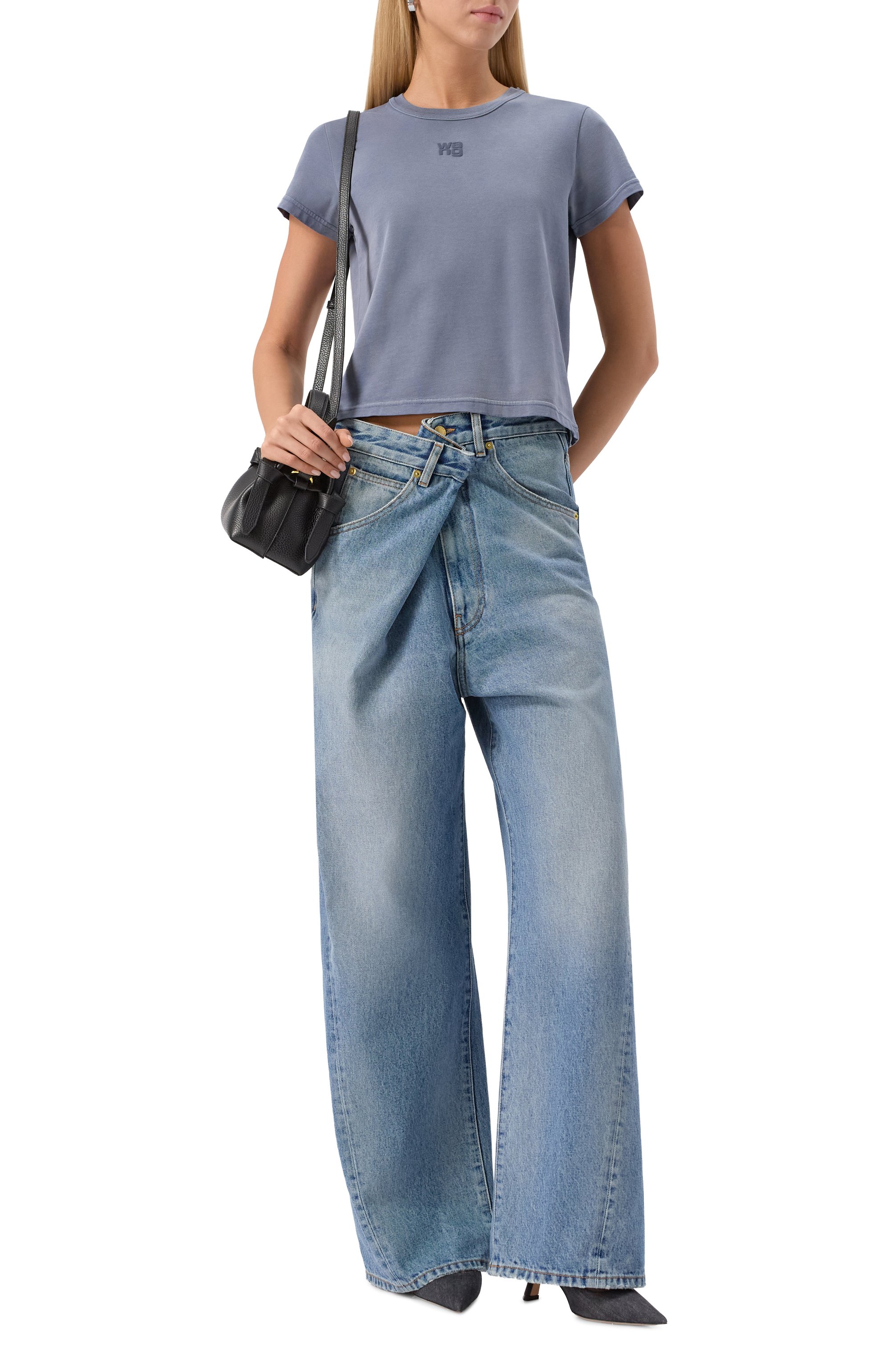 Хлопковая футболка ALEXANDERWANG.T, арт. 4CC3241521, фото 2