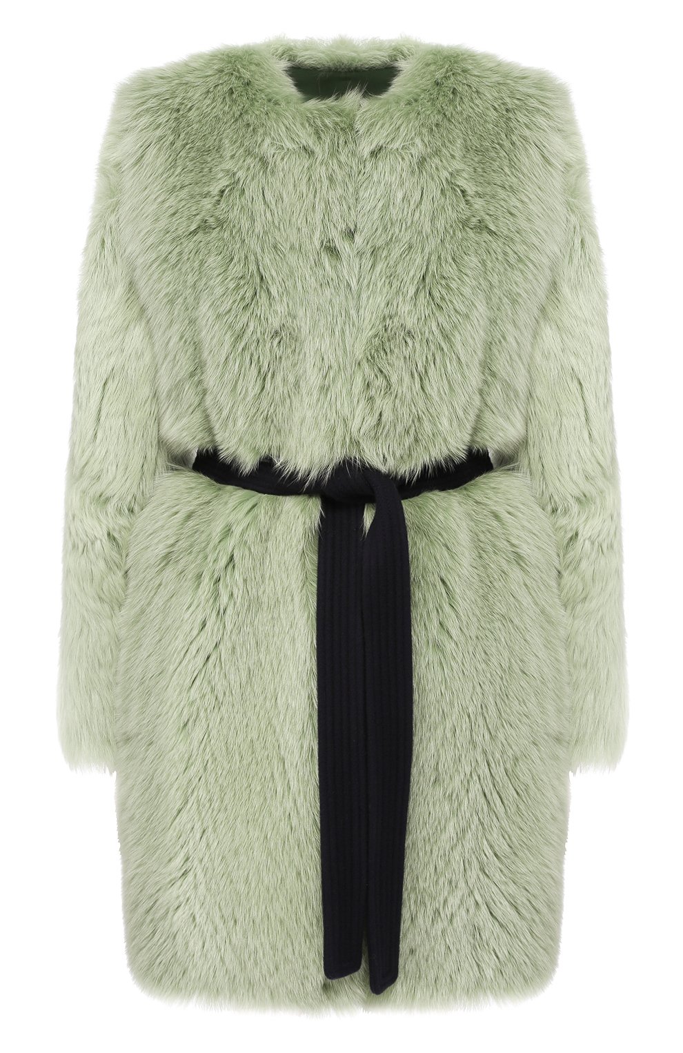 Шуба с поясом BLANCHA, арт. 19120/202/75/PISTACHI0, фото 1