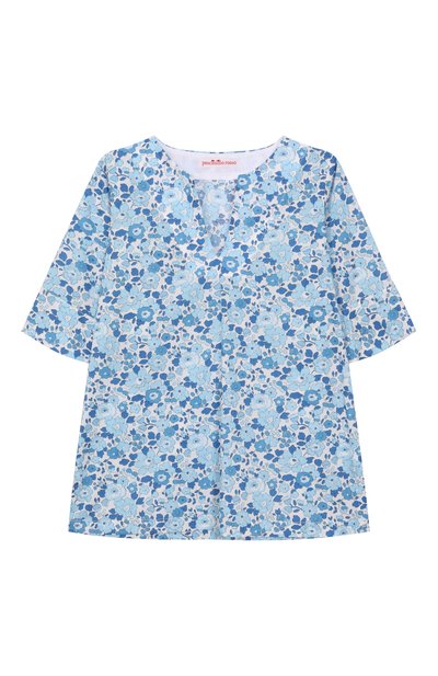 Хлопковая туника PESCIOLINO ROSSO, арт. PBSC2LIBERTY/1A-6A