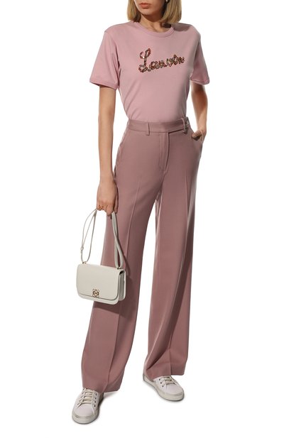 Хлопковая футболка LANVIN, арт. RW-TS9043-J179-P22, фото 2