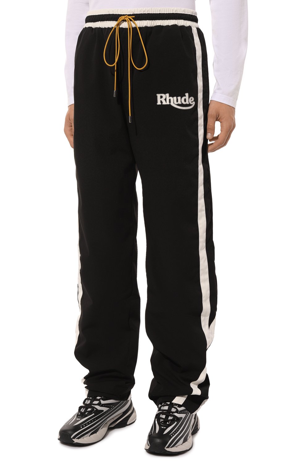 Брюки RHUDE черного цвета по цене 99000 руб., арт. RHPF24PA02862, фото 3 Брюки RHUDE, арт. RHPF24PA02862, фото 3