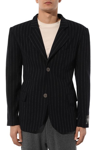 Однобортный пиджак WHO_AM, арт. MJ1-OSV241-DBLU, фото 3