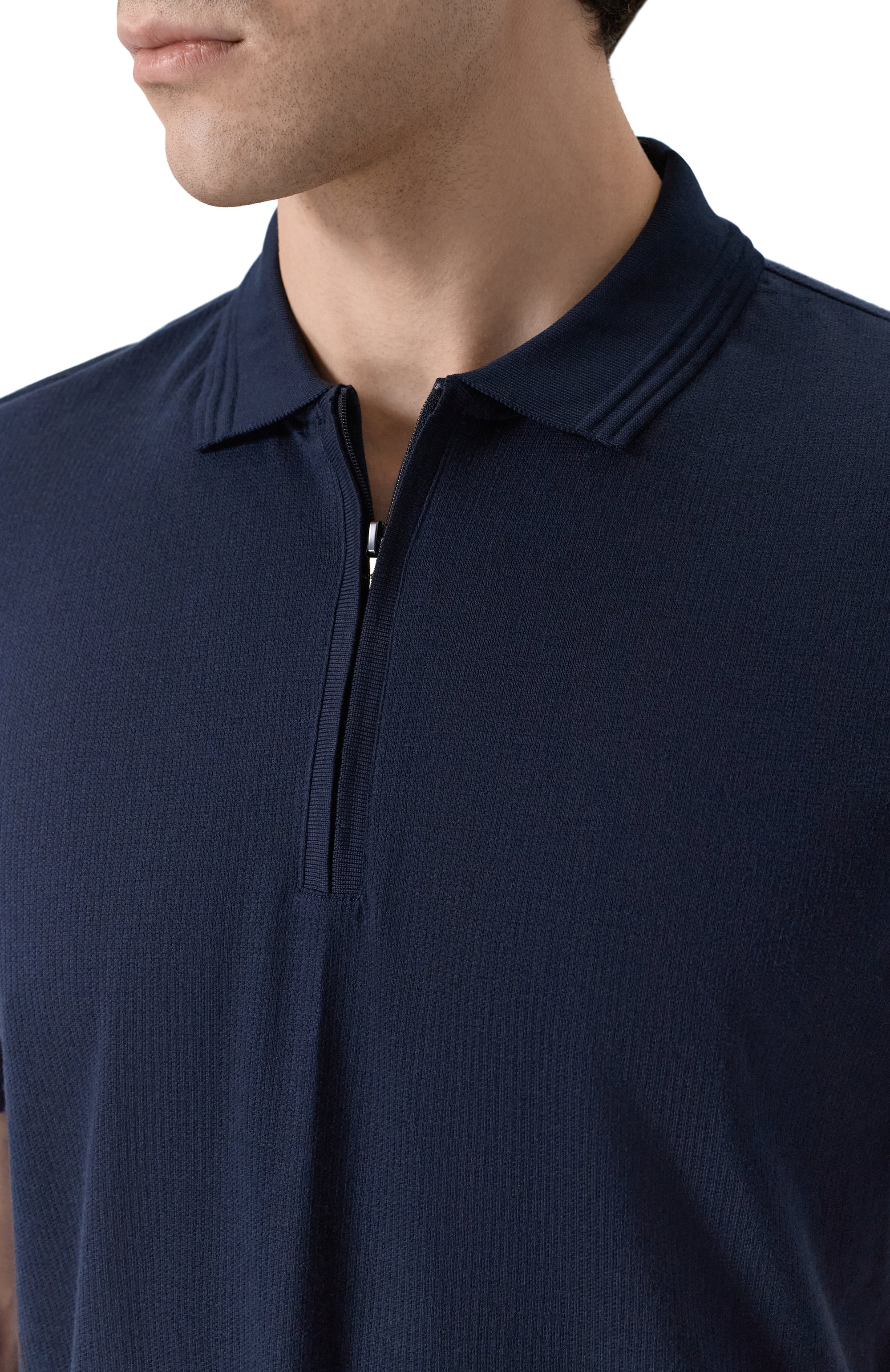 Поло из хлопка и лиоцелла BOSS, арт. 50554614, фото 5