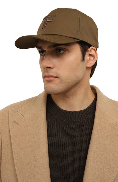 Хлопковая бейсболка TOM FORD, арт. MH003/TCN036G, фото 2