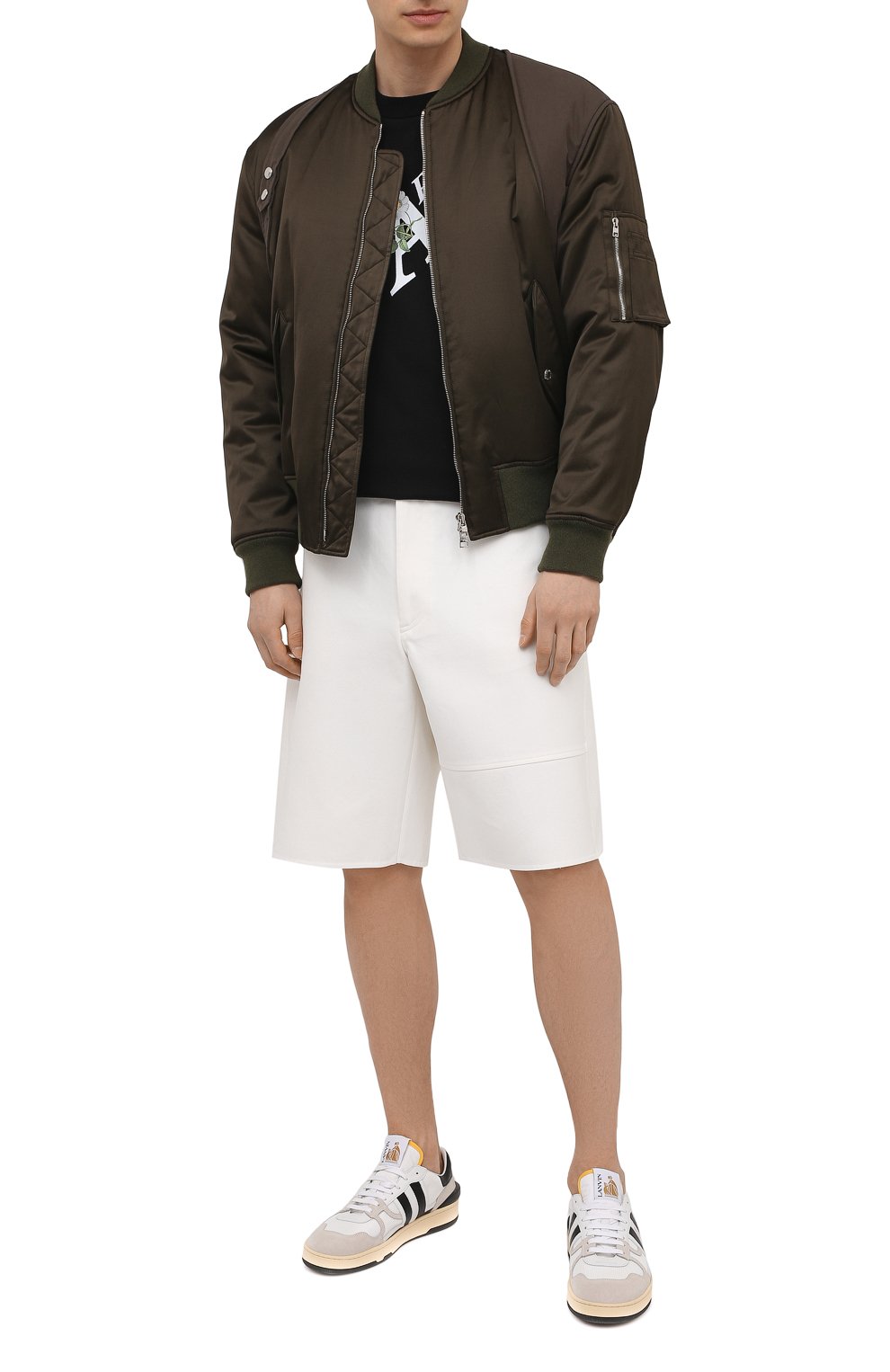 Хлопковая футболка PALM ANGELS, арт. PMAA041S21JER0041001, фото 2