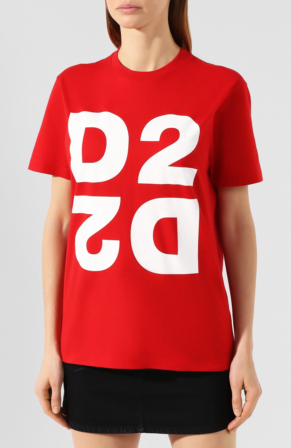 Хлопковая футболка DSQUARED2, арт. S75GD0074/S22427, фото 3
