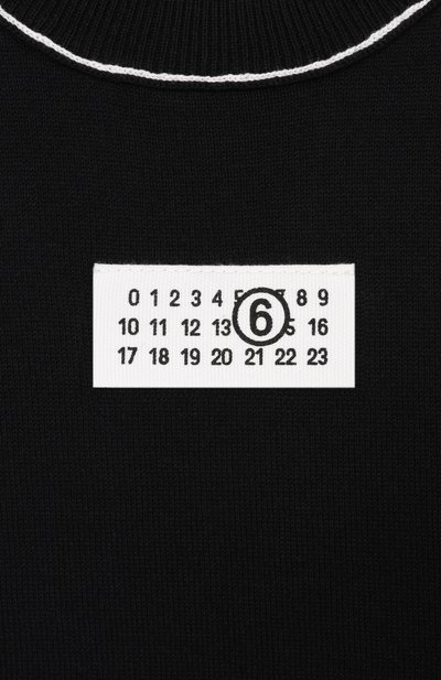 Хлопковый пуловер MM6, арт. M61025/MM07V, фото 3