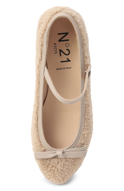 Меховые балетки N21, арт. 80905/36-40, фото 4