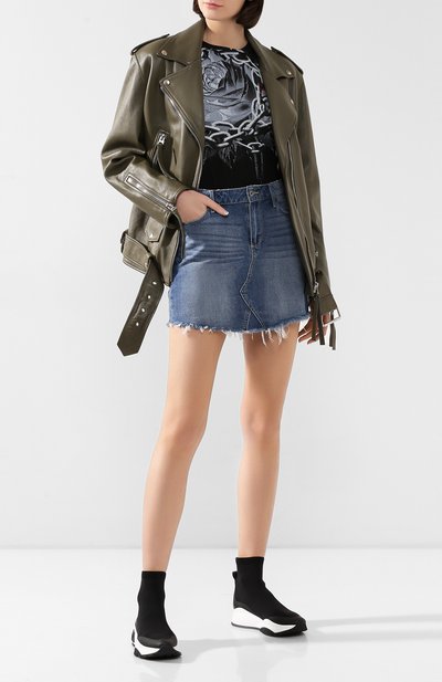 Текстильные кроссовки raine sock JIMMY CHOO, арт. RAINE S0CK/F/KTS, фото 2