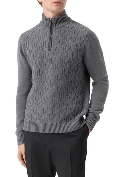 Свитер из шерсти и кашемира ANDREA CAMPAGNA, арт. WU26N0440-08A-FN026, фото 3