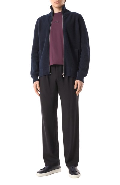 Хлопковая футболка BOSS ORANGE, арт. 50473278, фото 2