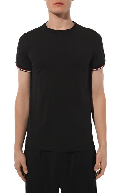 Хлопковая футболка MONCLER, арт. 8C716-00-87296, фото 3