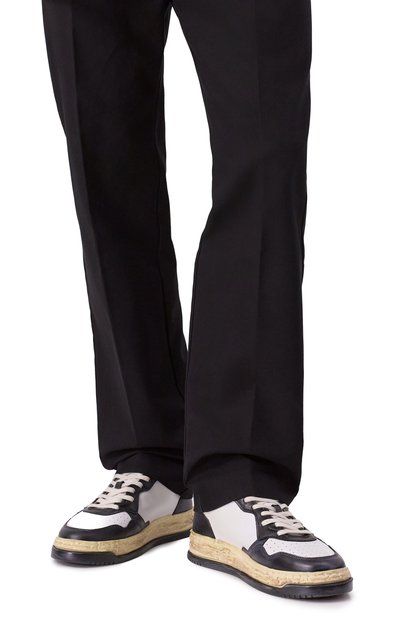 Кожаные кеды medalist autry x maison mihara yasuhiro AUTRY, арт. A1UNAVLMMMY3, фото 3