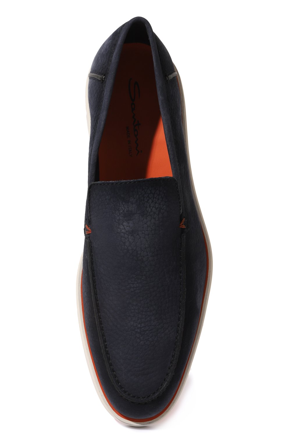 Кожаные лоферы SANTONI, арт. MGDG17824BARSSC8U59, фото 6