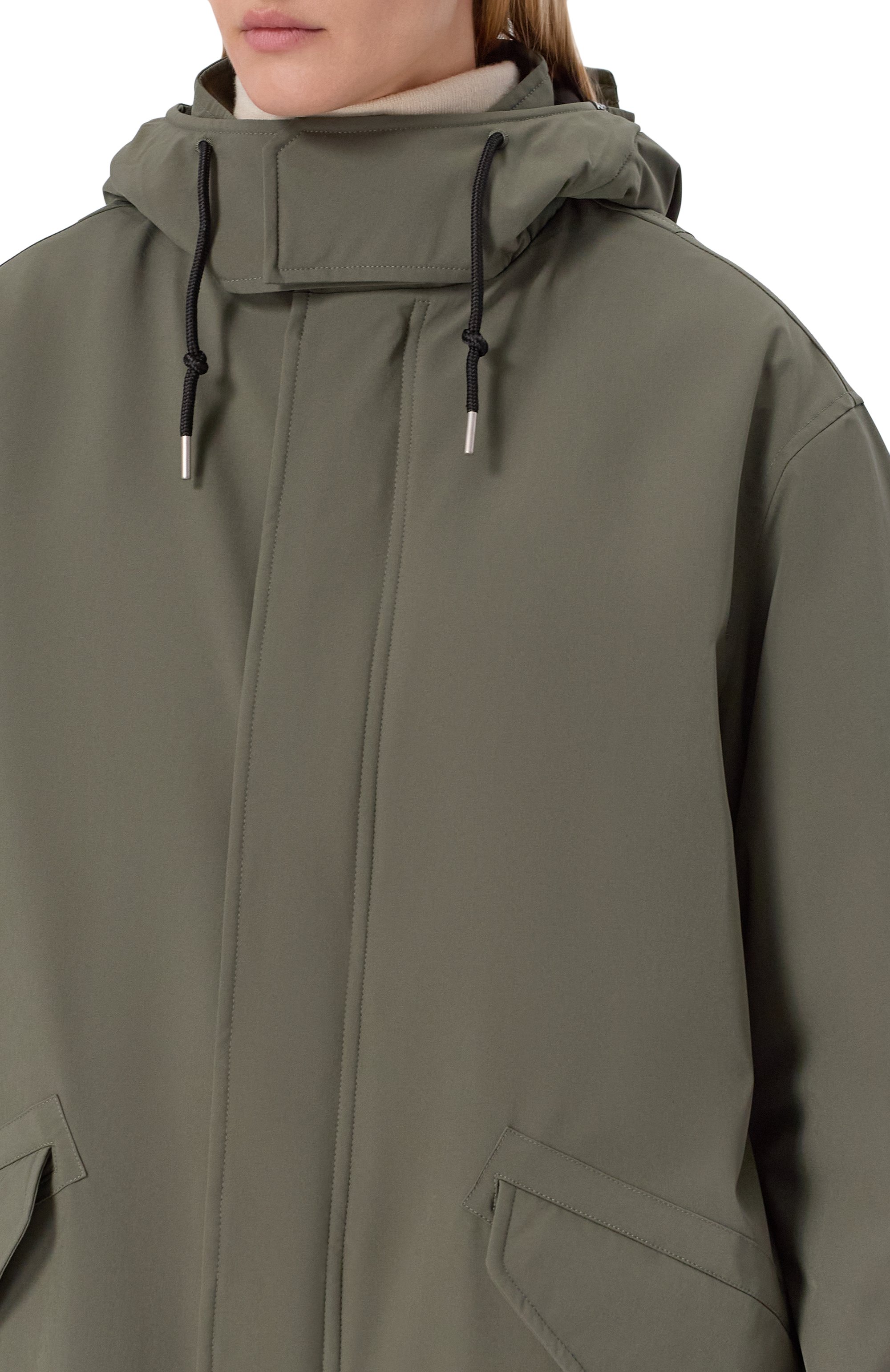 Парка A.P.C. хаки цвета по цене 84350 руб., арт. M30203/PSALJ, фото 5 Парка A.P.C., арт. M30203/PSALJ, фото 5