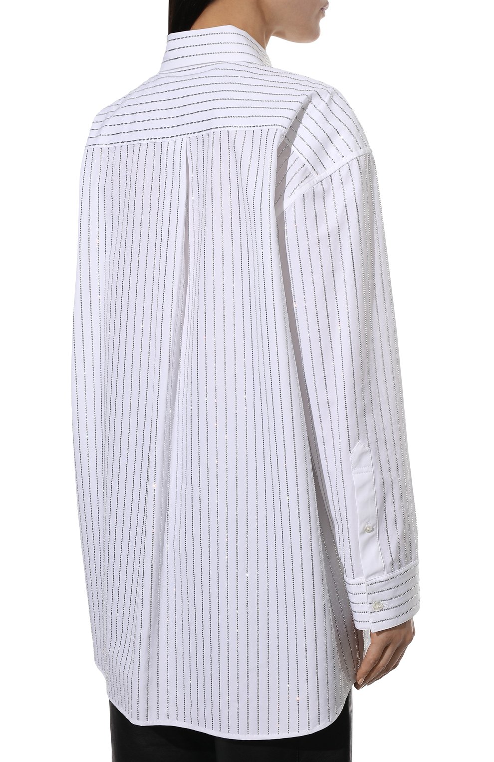 Хлопковая рубашка ALEXANDER WANG, арт. 1WC2211421, фото 4