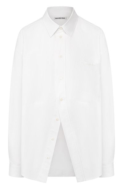 Хлопковая рубашка BALENCIAGA, арт. 583895/TYB18, фото 1