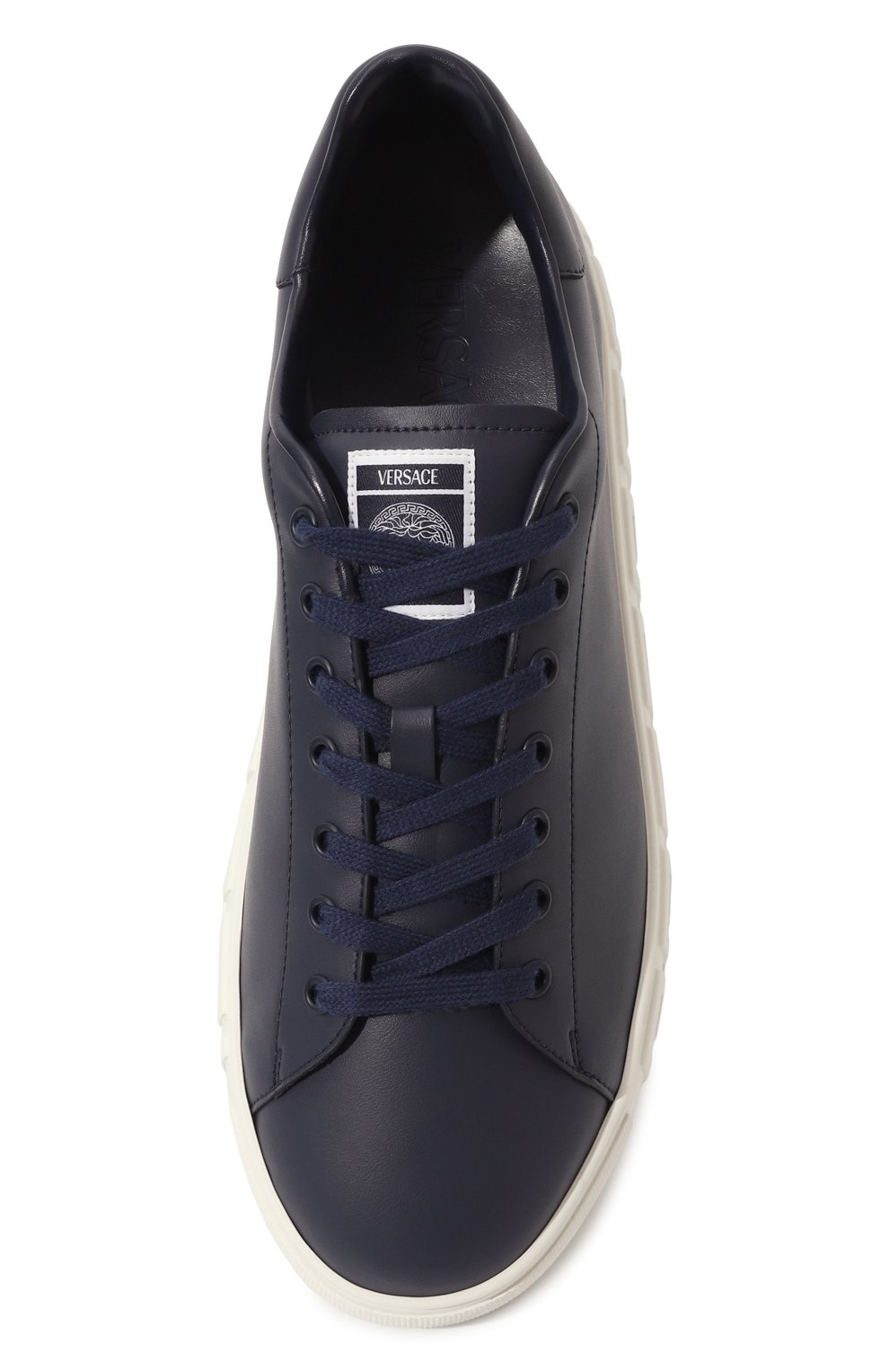 Кеды из экокожи greca VERSACE, арт. 1014460/1A09608, фото 6