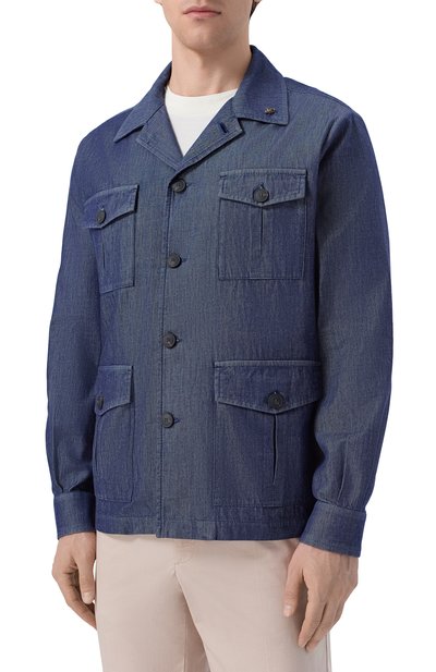 Хлопковая куртка-рубашка GRAN SASSO, арт. 78110/56100, фото 3